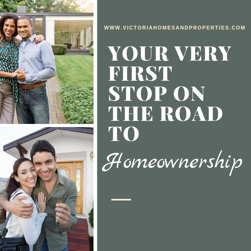 This is the Very First Step to Homeownership